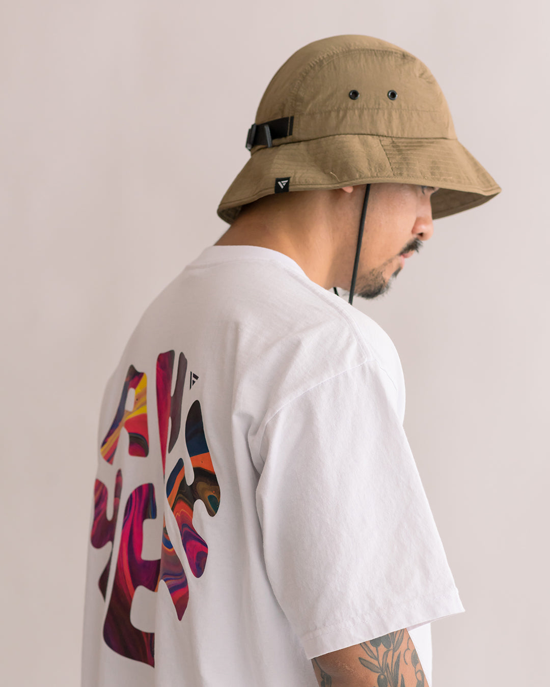 Iconik Bucket Hat Khaki
