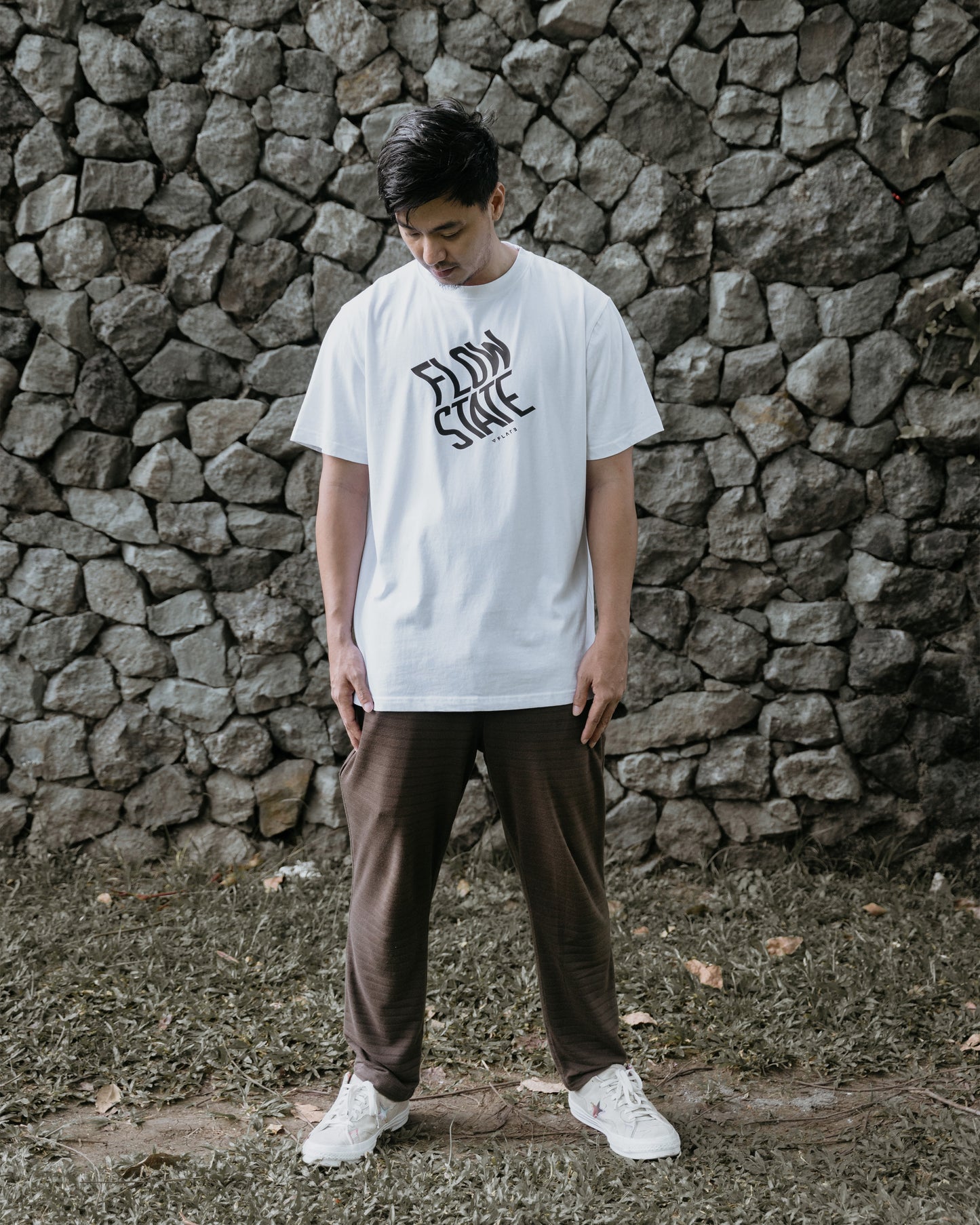 Flow State White T