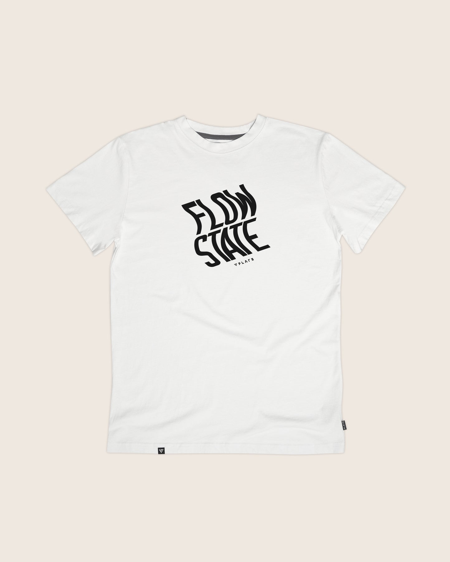 Flow State White T