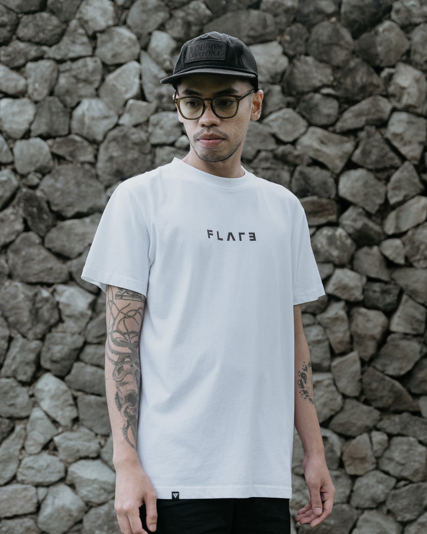 Wordmark White T